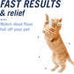 CAPACTION (Nitenpyram) Oral Flea Treatment for Cats, Fast Acting Tablets Start Killing Fleas in 30 Minutes, Cats 2-25 Lbs, 6 Doses