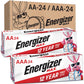 AA Batteries and AAA Batteries, 24 Max Double a Batteries and 24 Max Triple a Batteries Combo Pack, 48 Count