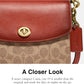 Coated Canvas Signature Cassie Crossbody 19