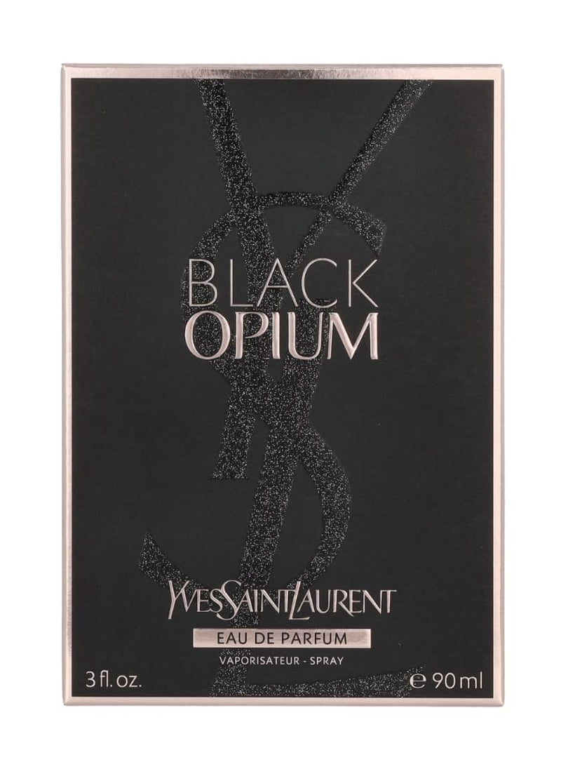 Eau De Parfum Spray for Women, Black Opium, 3 Ounce