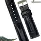 Handmade Alligator Leather Watch Band Men Quick Release Premium Crocodile Strap Stingray Ostrich Replacement Silver Buckles 18Mm 19Mm 20Mm 21Mm 22Mm 24Mm