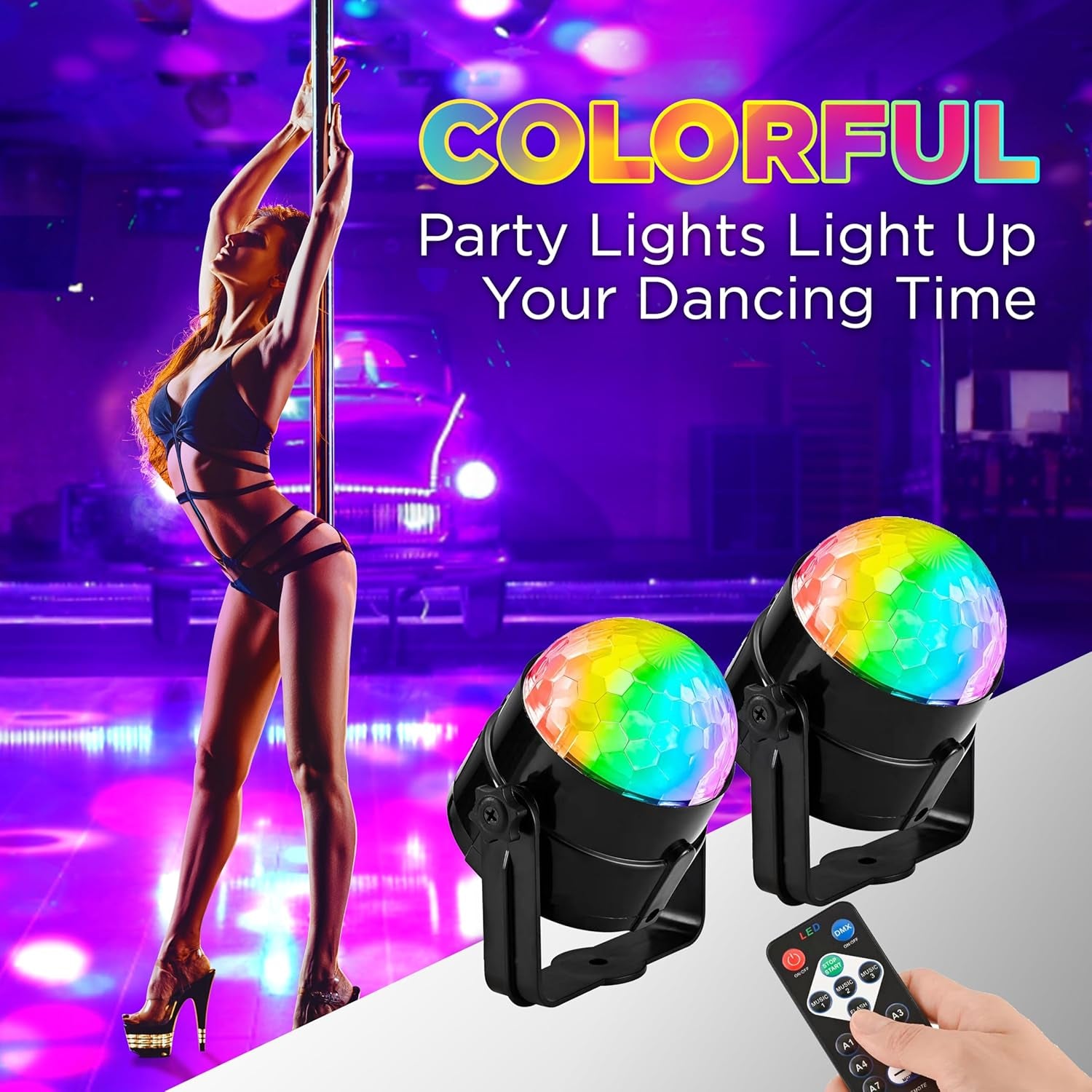 Professional Spinning Dancing Pole – Adjustable & Portable Fitness Pole for Home, Club, Gym – Durable Steel Build, Anti-Rust Finish, Includes Gloves for Safe Workouts