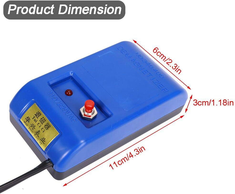 Demagnetizer,Professional Watch Demagnetizer,Watch Repair Kit, Watch Repair Degaussing Demagnetizer Tool,Magnetizer Demagnetizer Tool Kit for Watch Mechanical.Watch Tools Gifts for Men Women Father.