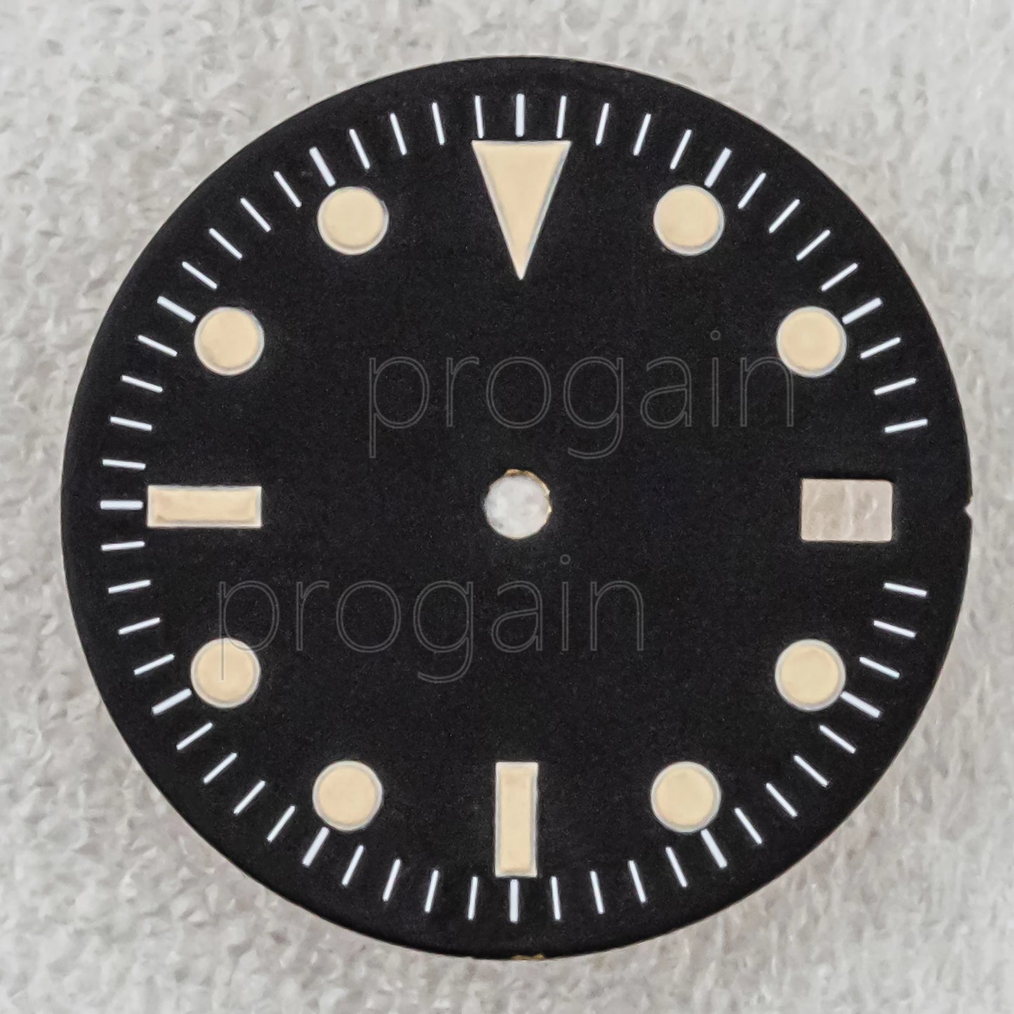 New NH35 Dial Green Luminous Watch Faces 28.5Mm Single/Double Calendar Dial Fit NH34 NH35 NH36 Movement SUB GMT Watch Parts