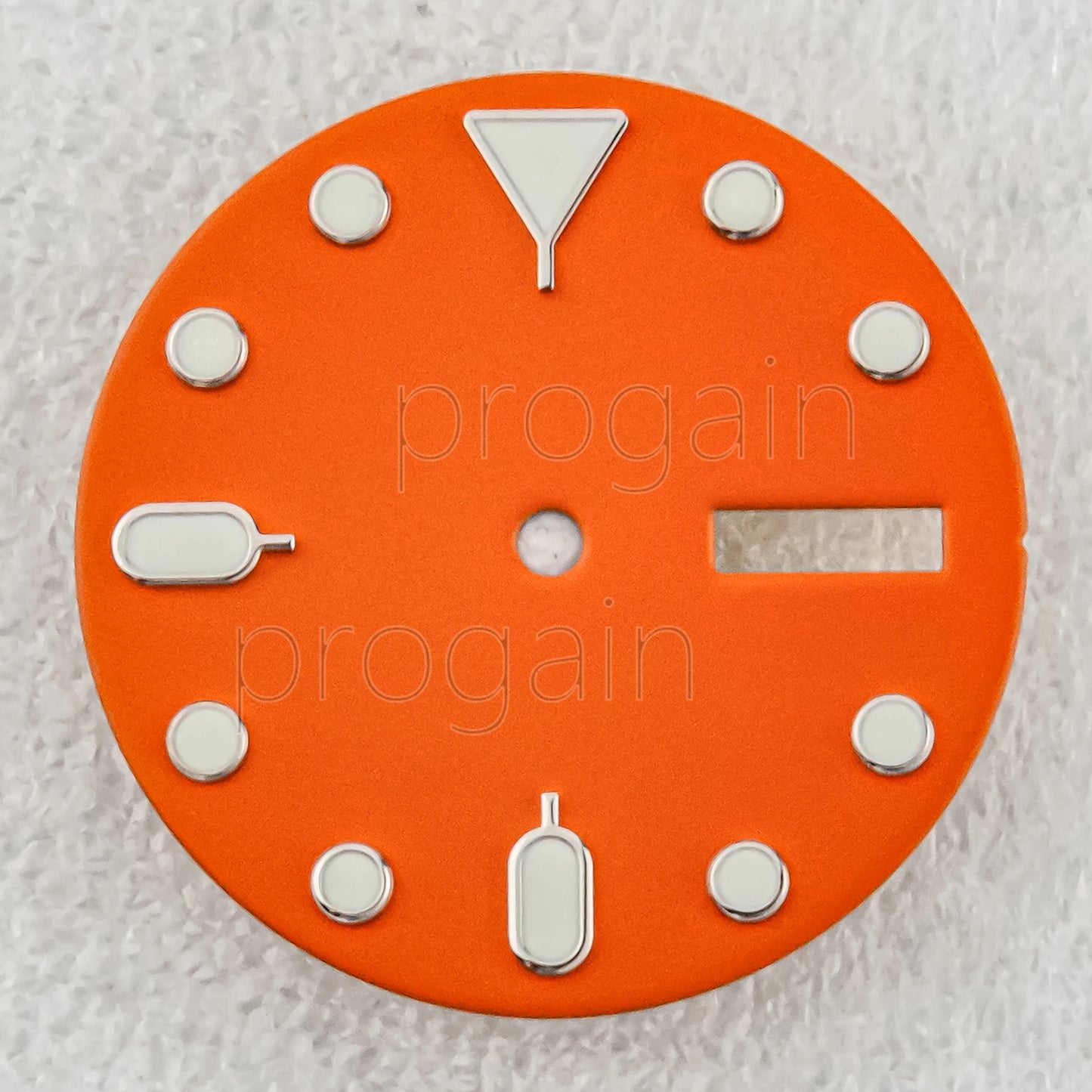 New NH35 Dial Green Luminous Watch Faces 28.5Mm Single/Double Calendar Dial Fit NH34 NH35 NH36 Movement SUB GMT Watch Parts