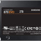 Electronics 870 EVO 2TB 2.5 Inch SATA III Internal SSD (MZ-77E2T0B/AM)
