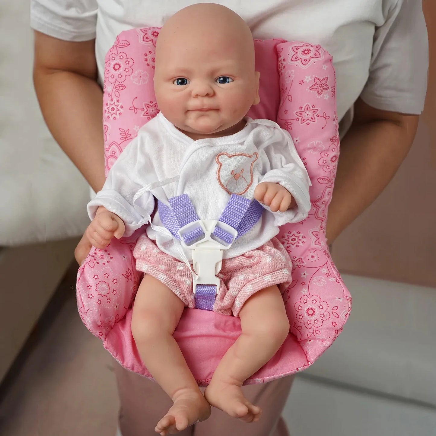 Dolls 14Inch Full Body Silicone Bebe Reborn Girl Coco Dolls Boy Isaac Doll Soft Lifelike Baby DIY Blank Toys 231024