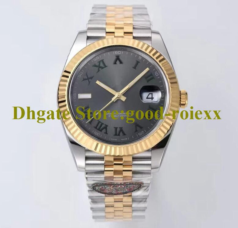 Men'S Watches Men Automatic Cal.3235 Clean Watch Water Resistant 41Mm Yellow Gold Cleanf Eta Wimbledon 126333 Wristwatches