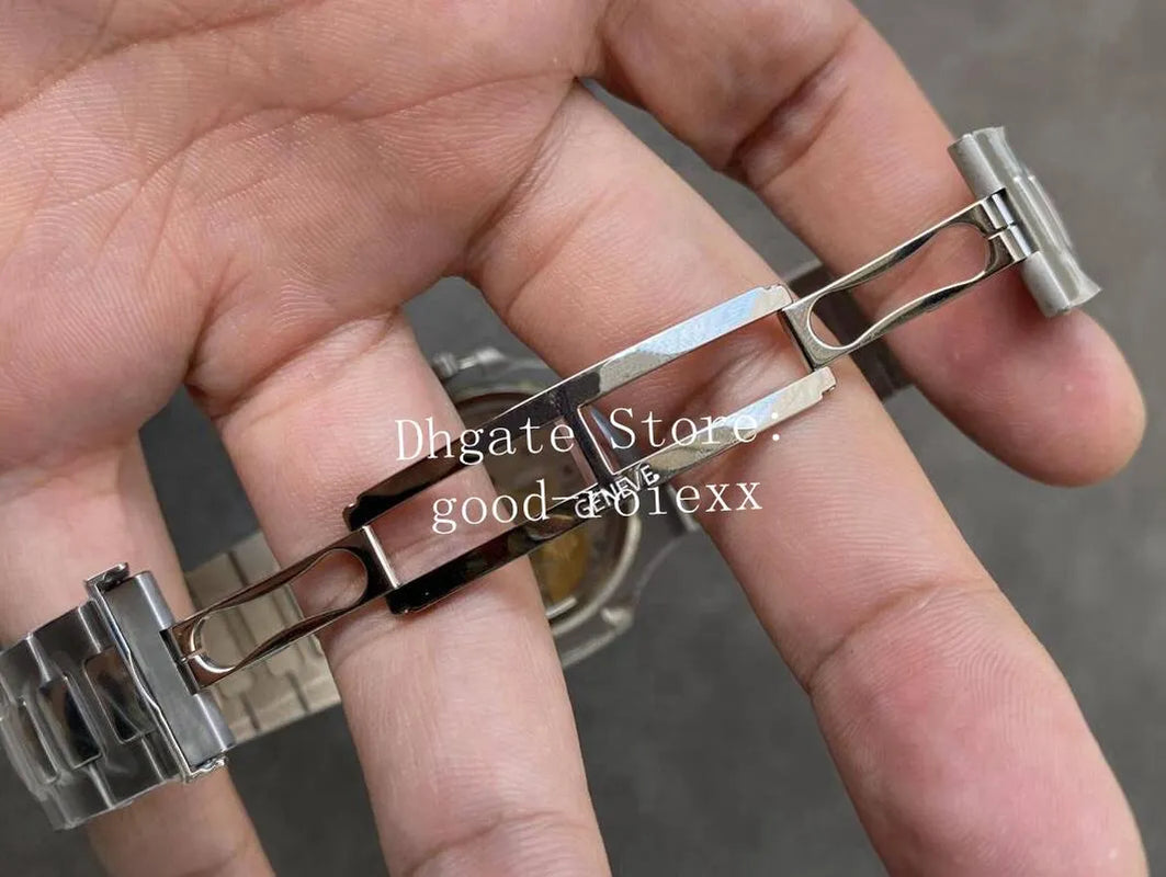 Men'S Watches Men Automatic Blue Dial Sport Watch Sapphire Crystal 40Mm Wristwatches