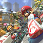 Switch OLED Neon Red/Blue Edition Bundle with Mario Kart 8 Deluxe Game + Mightyskins Voucher – (JP Edition) - Japan Import with US Plug