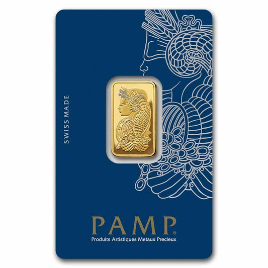 10 Gram Gold Bar - PAMP Lady Fortuna Veriscan® (In Assay)