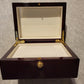 ℬ Breitling Watch Solid Piano Wood Collector Presentation Box Storage Display