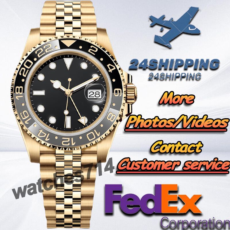 Clean Factory Mens Watch Designer Watches Men Top Quality Clean Watch Rose Gold 40MM Cal.3285 Movement Watch 904L Ceramic Ring Sapphire Waterproof 100M Send Fedex