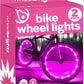 Wheel LED Bike Wheel Lights - 2024 Edition with Superior Straps & Led-Weatherproof Shield! 14 Colors - Unmatched Durability, Visibility & 48+ Hours of Dazzling Illumination
