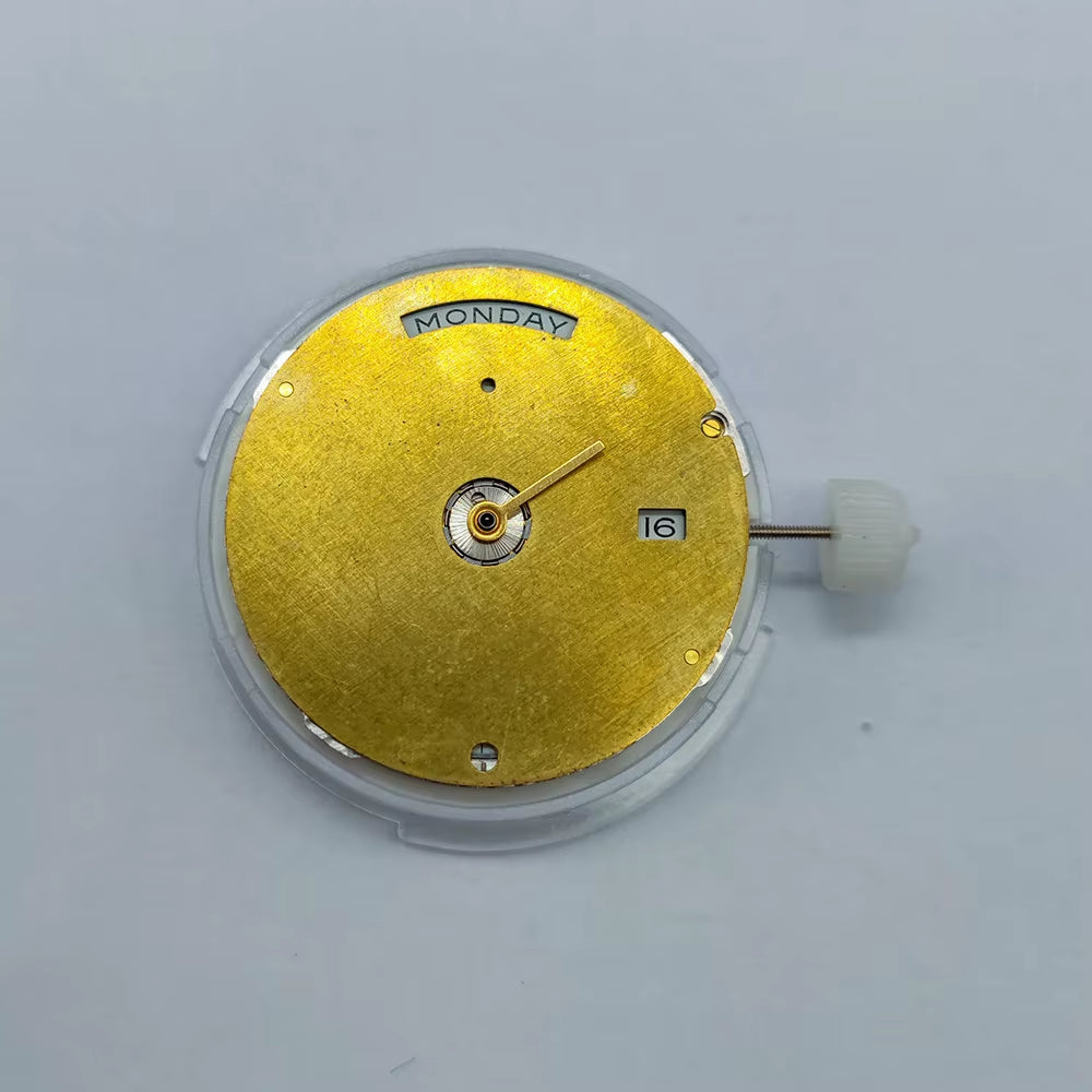 High Quality 3255 Movement Dual Calendar Shanghai 3255 Automatic Mechanical Movement 31 Jewels Blue Balance Wheel Watch Movement