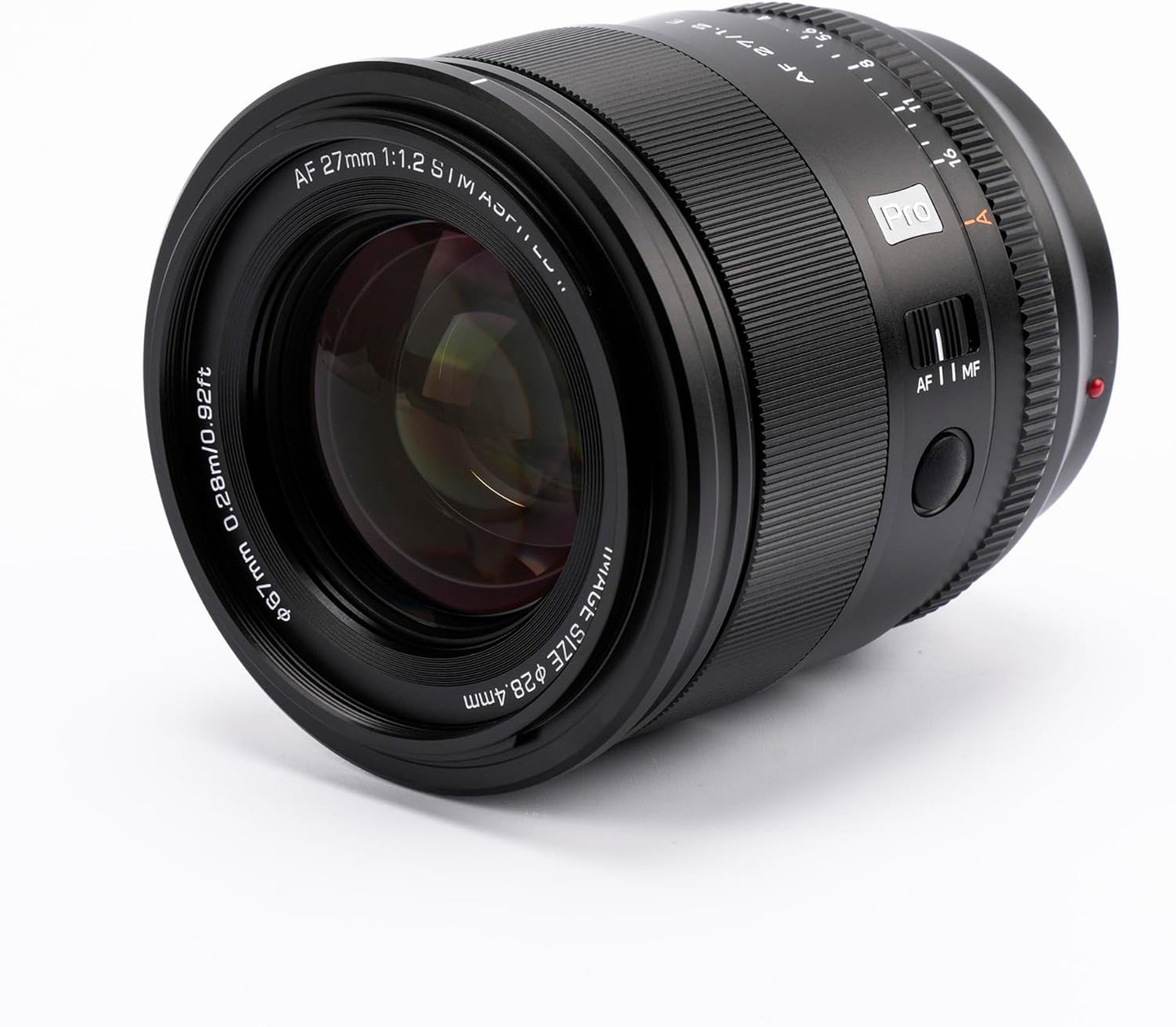 PRO 27Mm F/1.2 E for Sony E-Mount, 27Mm F1.2 Auto Focus Prime Lens for Sony E Mount Mirrorless A7 A6700 A6500 (27Mm F/1.2)