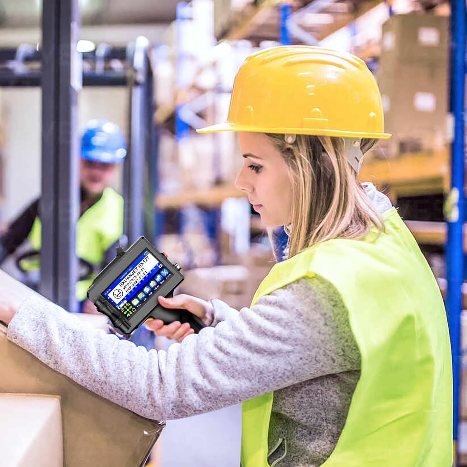 Handheld Inkjet Printer Battery for Portable Handheld Printer HX127