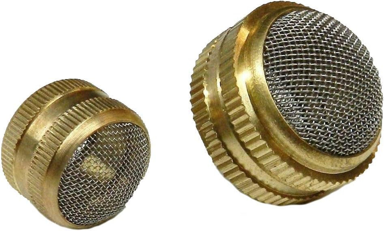 Ultrasonic Cleaner Baskets for Small Parts | Set of 2 Ultrasonic Parts Cleaner Basket with Screw Lock | Brass Body Stainless Steel Mesh Jewelry Steam Cleaner for Jewelry and Watch Parts