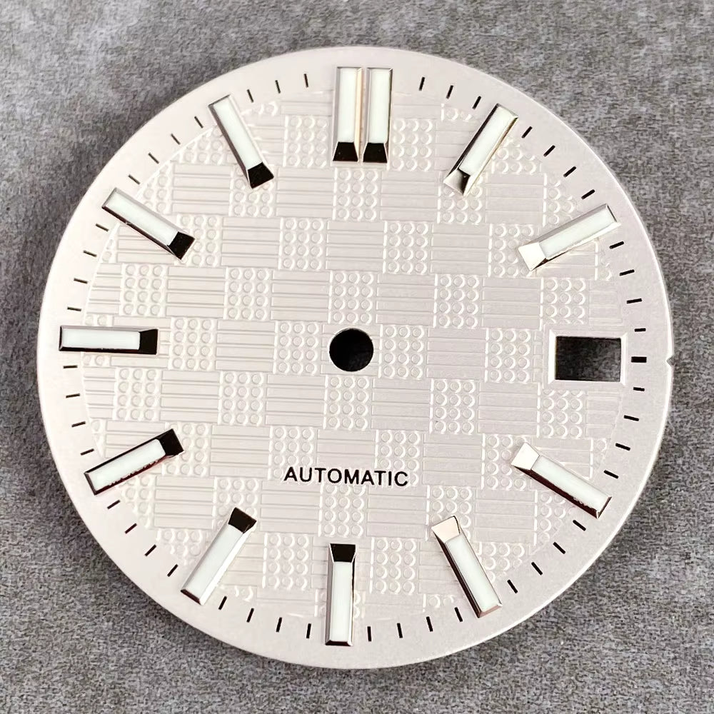 40Mm for Ingenieur IWC Style Mod Watch Case Sapphire Glass Fit NH35 NH36 Dive Men'S Wristwatch Accessories Parts Steel Bracelet