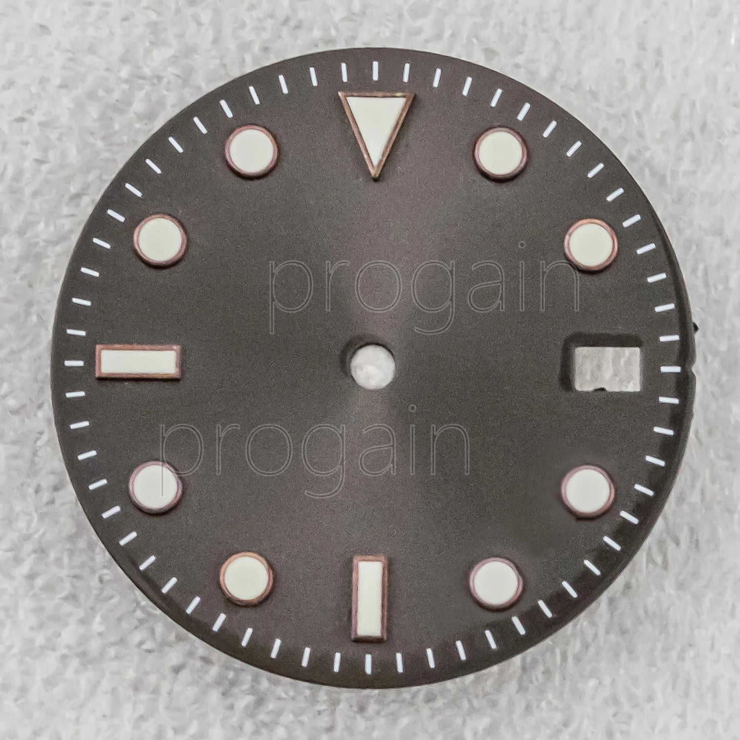 New NH35 Dial Green Luminous Watch Faces 28.5Mm Single/Double Calendar Dial Fit NH34 NH35 NH36 Movement SUB GMT Watch Parts