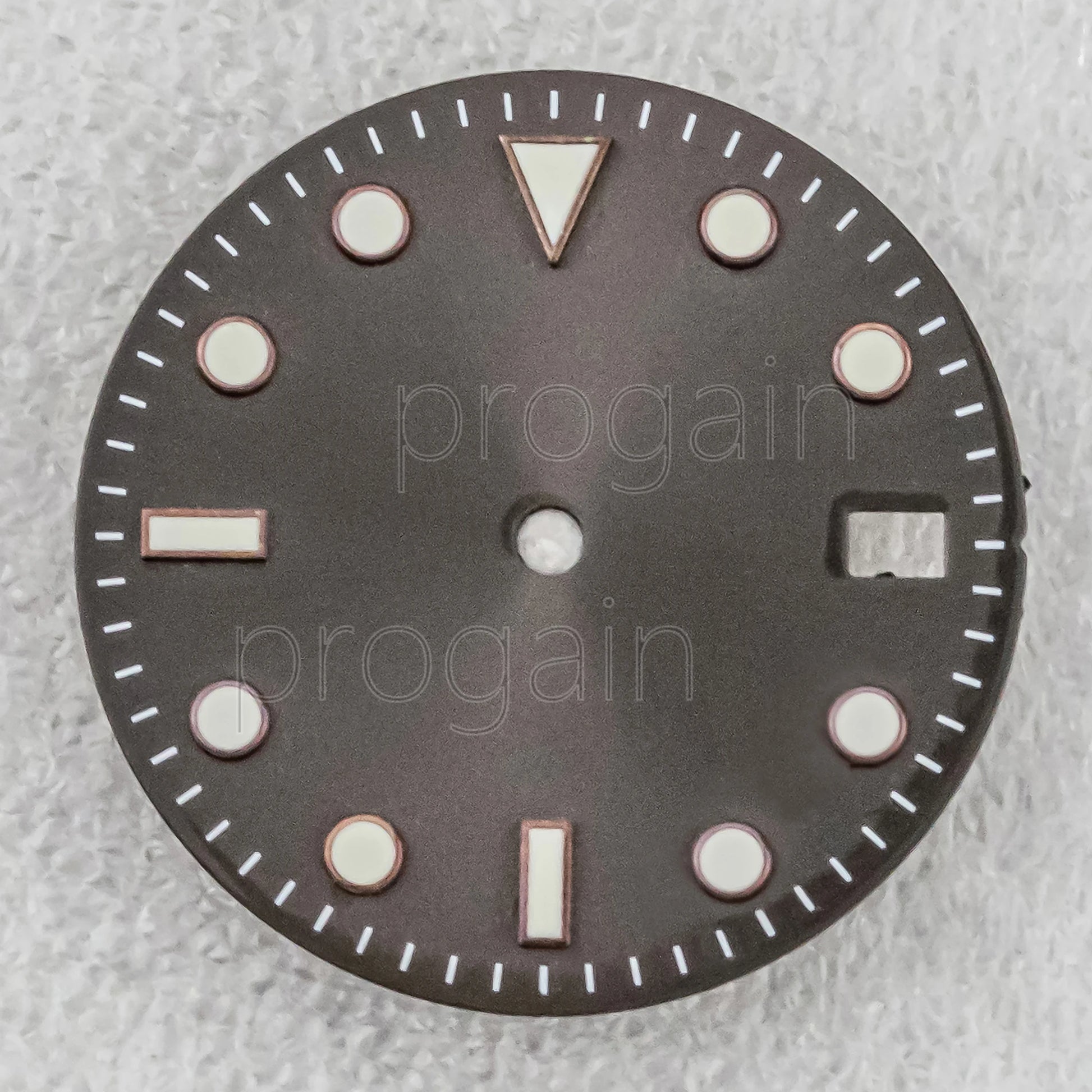 New NH35 Dial Green Luminous Watch Faces 28.5Mm Single/Double Calendar Dial Fit NH34 NH35 NH36 Movement SUB GMT Watch Parts