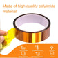 Polyimide Tape, High-Temperature Resistant Tape, Kapton Tape, No Residue Heat-Resistant Tape for Electric Task, 3D Printing, Soldering, Sublimation, Masking, 5 Pack 1Inch X 33M(108Ft)
