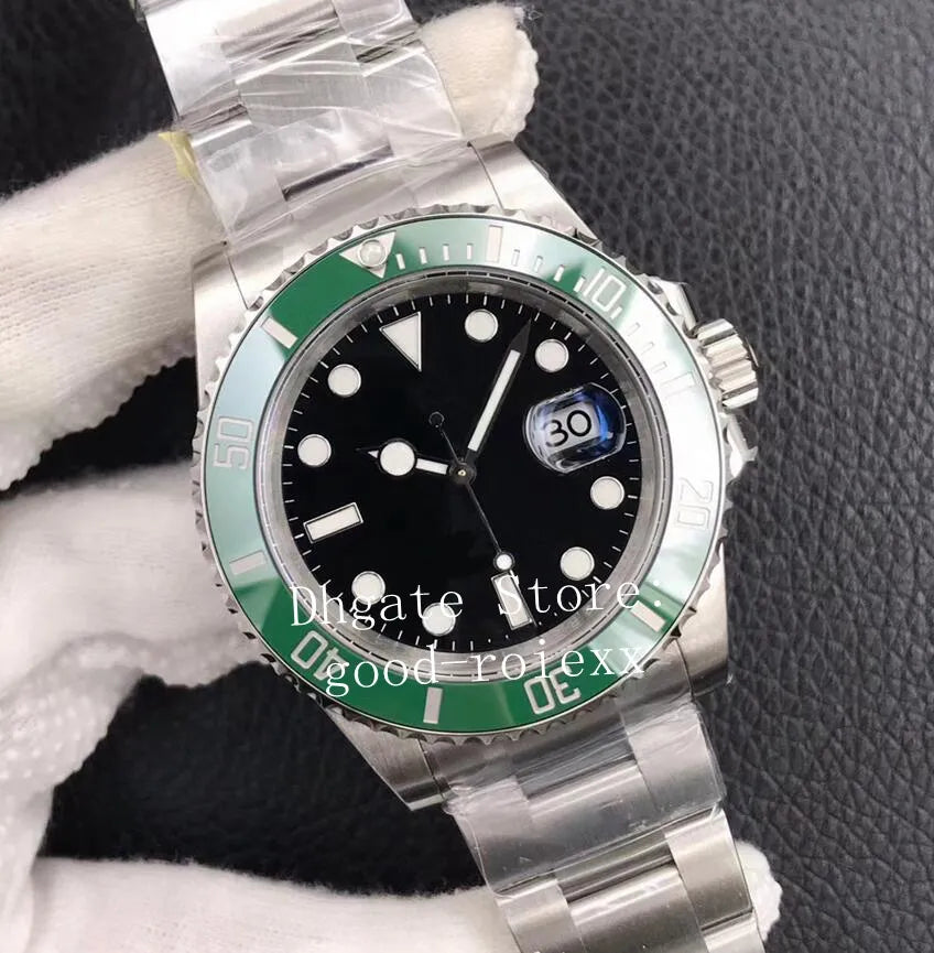 41Mm Watches Black Green Blue Men'S Automatic Cal.3235 Watch Men Ceramic Bezel Eta Full 904L Steel Vs Dive Date Sapphire Crystal Vsf 28800 Vph/Hz Wristwatches