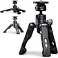 MV-324C+VD-03 Carbon Fiber Flip Lock Pro Video Camera Monopod with Tripod Stand Max Load 22Lb, 1500Mm