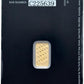 1 Gram Gold Bar - Australian  1 Gram Gold Bar in Card