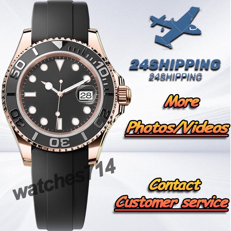 Clean Factory Mens Watch Designer Watches Men Top Quality Clean Watch Rose Gold 40MM Cal.3285 Movement Watch 904L Ceramic Ring Sapphire Waterproof 100M Send Fedex