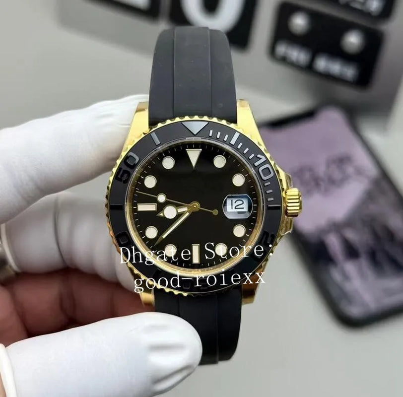 Men'S Watches Men Automatic Cal.3235 Watch Clean Maker 42Mm Yellow Gold 226658 Rubber Strap Sport 40Mm Rose Gold 126655 Dive Eta Cleanf Wristwatches