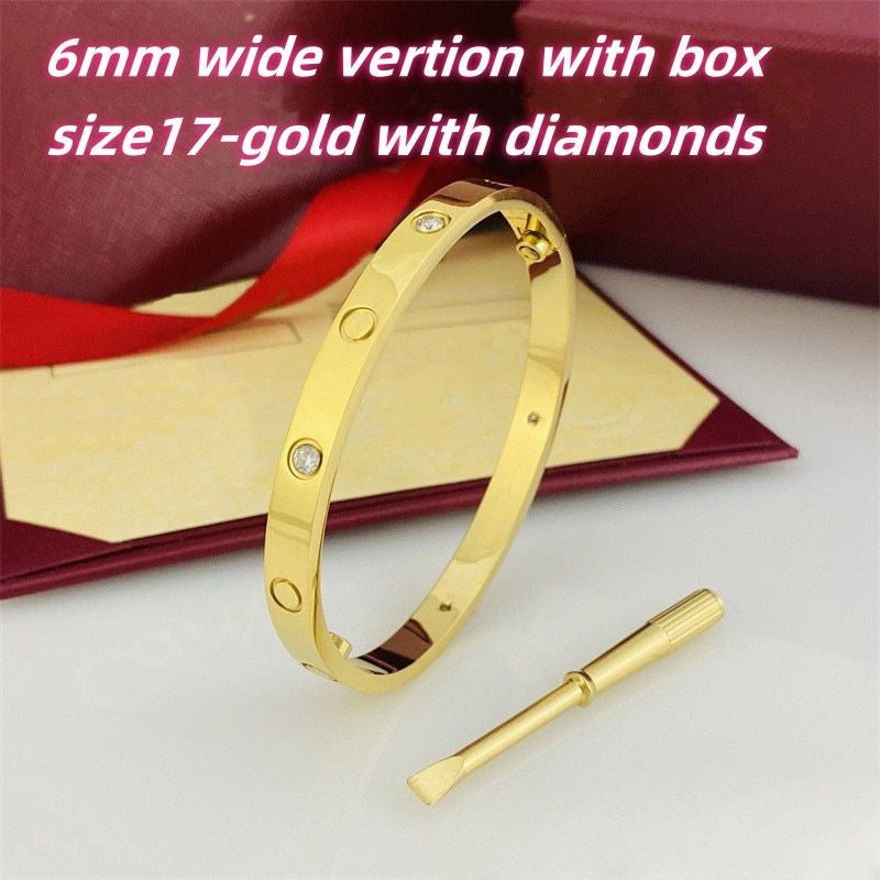 Bracelet Designer Bracelet Women Designer Jewelry Love Braceletes Jewlery Designer for Women Gold Bracelet Women Love Bracelet Bangle Luxury Bracelets