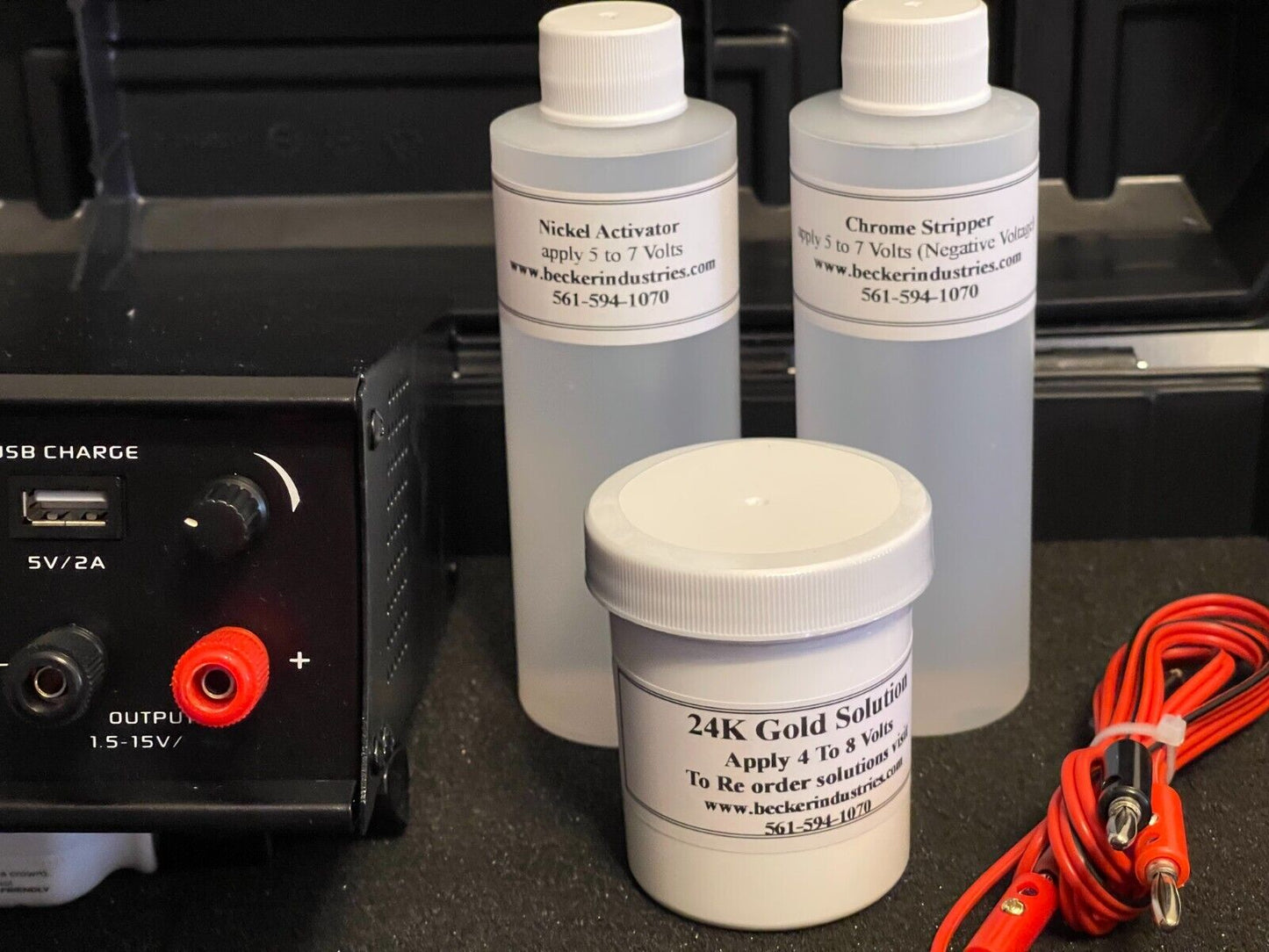 Jewelry Gold Plating Kit, Gold Plating Kit Machine, 24K, 18K, 14K,