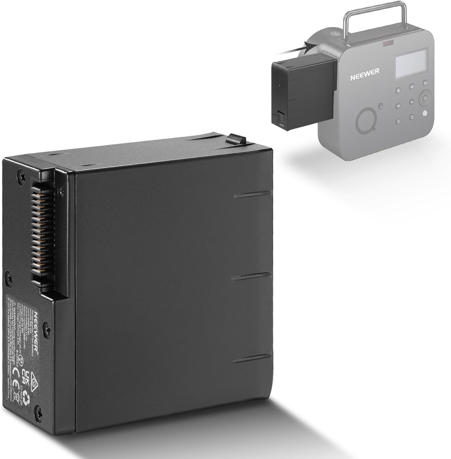 Q4 Battery Pack 21.6V/2800Mah Lithium Rechargeable Battery Replacement Only Q4 Studio Flash Strobe Light, NB-Q4