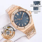ZF Factory Men'S and Women'S 15550 Watch Small Size 37Mm Fully Automatic Cal3120 Mechanical Movement 50Th Anniversary Top Craftsmanship Quality