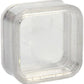 1Pc Floating Frame Box Coin Display Elasticity Membrane Jewelry Storage Box Dustproof for Bracelet Earring Antique Clear Floating Display Holder Elasticity Membrane Jewelry Storage Box (40Mm)