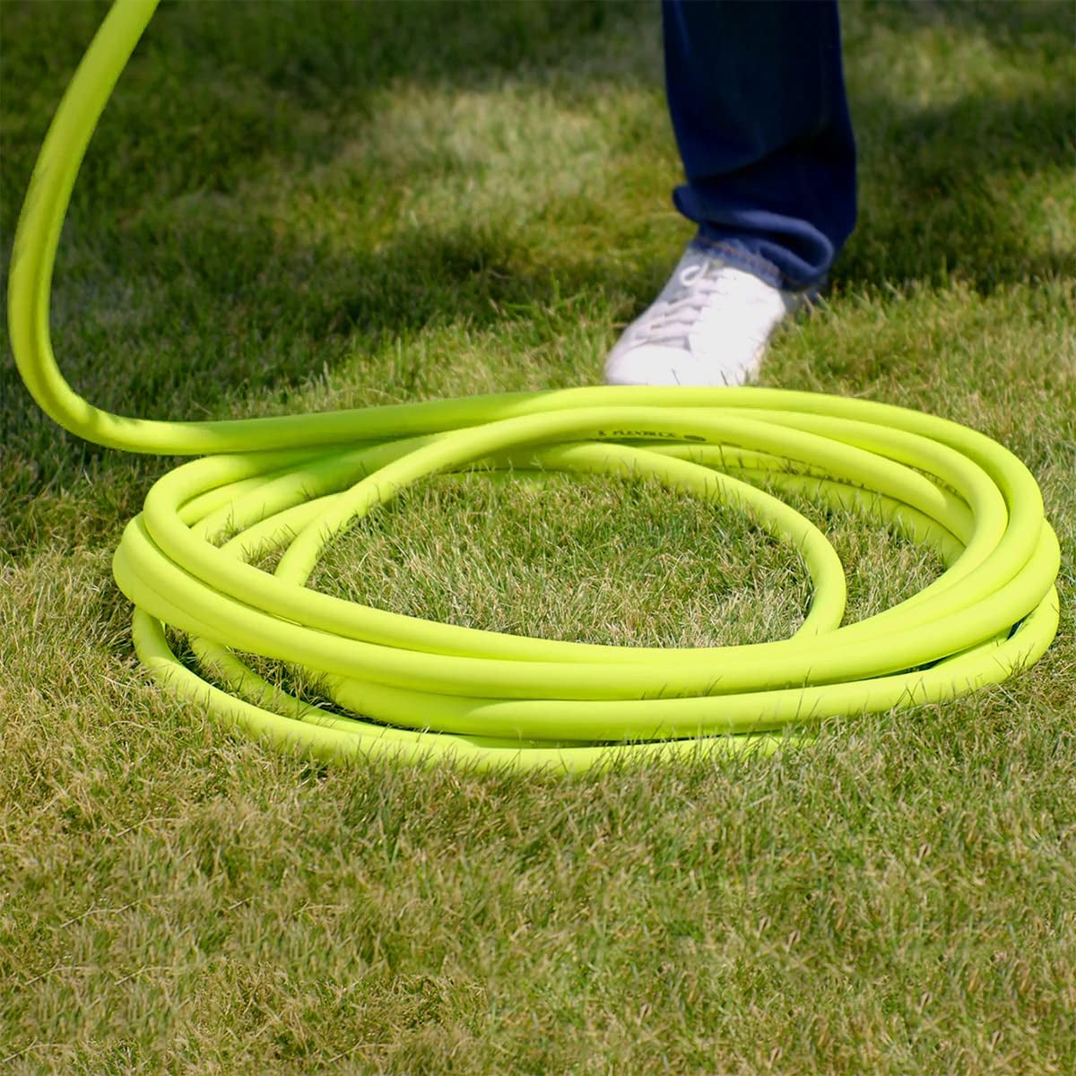 Garden Hose 5/8 In. X 75 Ft, Heavy Duty, Lightweight, Drinking Water Safe, Zillagreen - HFZG575YW-E