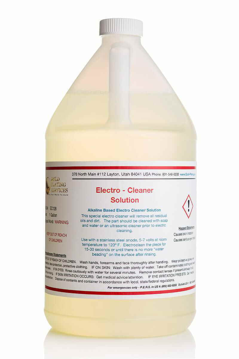 Electro Cleaner Solution - Electro Plating - 1 Gallon