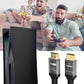 10K 8K 4K HDMI Cable 48Gbps 6.6 FT, Certified Ultra High Speed HDMI® Cable 4K 240Hz 144Hz 120Hz 8K60Hz 0.01Ms HDR10+ Earc HDCP2.3 Netflix Roku TV PC Monitor Projector PS5 Xbox
