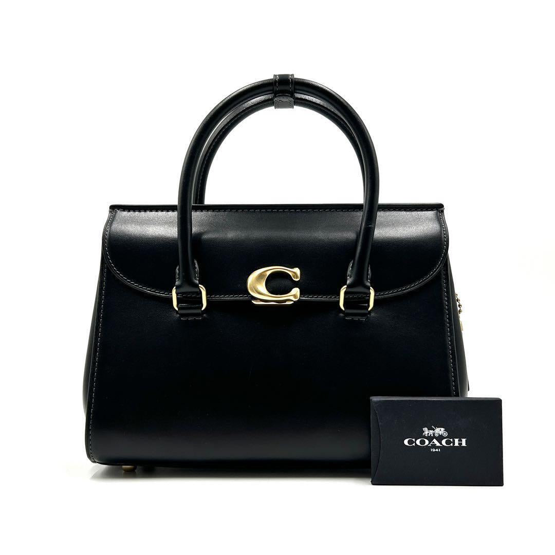 Current Item Coach Bloom Carryall Handbag Black