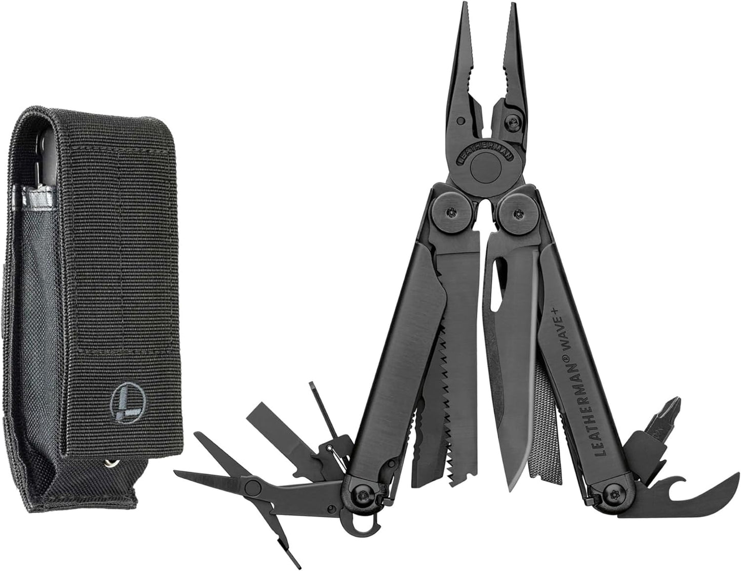 , Wave+, 18-In-1 Full-Size, Versatile Multi-Tool for DIY, Home, Garden, Outdoors or Everyday Carry (EDC), Black