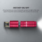 IMINI 2 EDC Rechargeable Keychain Flashlight, 50 Lumens Compact and Portable Mini LED Keyring Lights with Built-In Battery Ideal for Everyday Carry and Emergencies (Passionate Red)