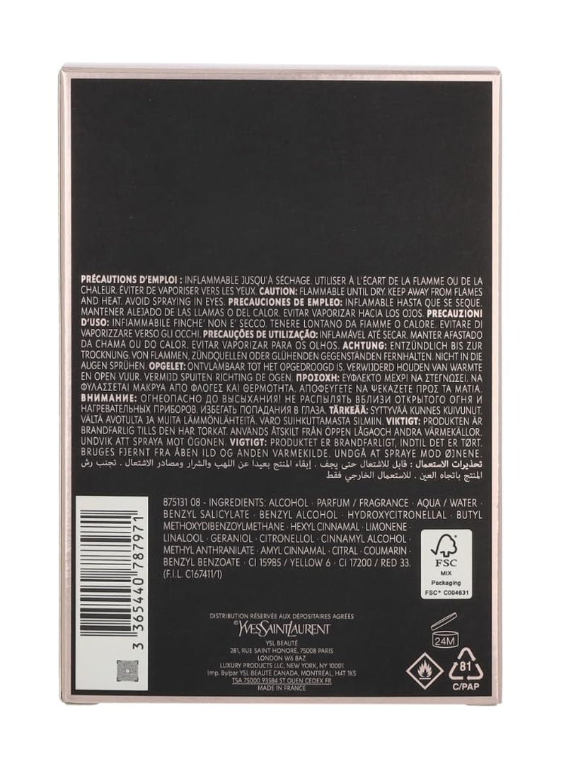 Eau De Parfum Spray for Women, Black Opium, 3 Ounce