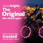 Wheel LED Bike Wheel Lights - 2024 Edition with Superior Straps & Led-Weatherproof Shield! 14 Colors - Unmatched Durability, Visibility & 48+ Hours of Dazzling Illumination