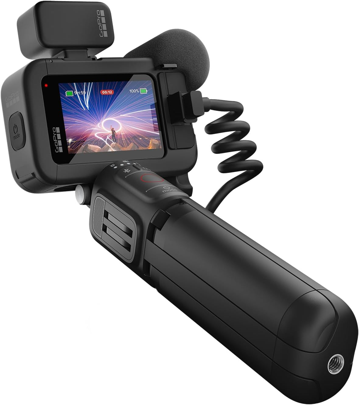 HERO12 Black Creator Edition - Includes HERO12 Black , Volta (Battery Grip, Tripod, Remote), Media Mod, Light Mod, Enduro Battery, and Carrying Case