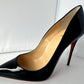 New Christian Louboutin Shoes so Kate 120MM Pumps Size 39 Black Patent Leather