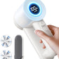 Rechargeable Lint Remover: 3 Stainless Steel 6-Leaf Blades, Fabric Shaver with LED Display, 3-Speeds Lint Shaver for Effortless Fuzz & Pill Removal from Clothes, Sweaters, Coats, Couches, Blankets