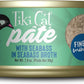 Tiki Cat Luau Pâté, Seabass Recipe in Seabass Consumme, Grain-Free Balanced Nutrition Wet Canned Cat Food, for All Life Stages, 2.8 Oz. Cans (Pack of 12)