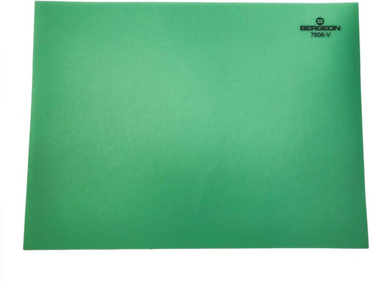 Watch Repair 7808-V Mat Bench Top, Soft – Anti-Skid for Watchmakers, Green, Modern