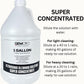 Jewelry Cleaner Solution Concentrate | for Ultrasonic Machines | Professional Performance Cleans Rings Watches Glasses Earrings (1 Gallon)